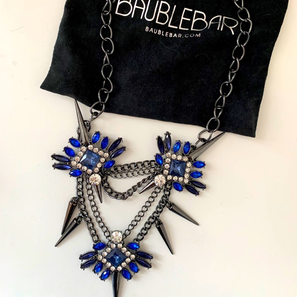 Bauble bar spike necklace